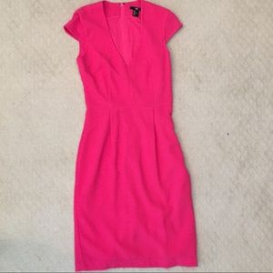 H&M hot pink dress